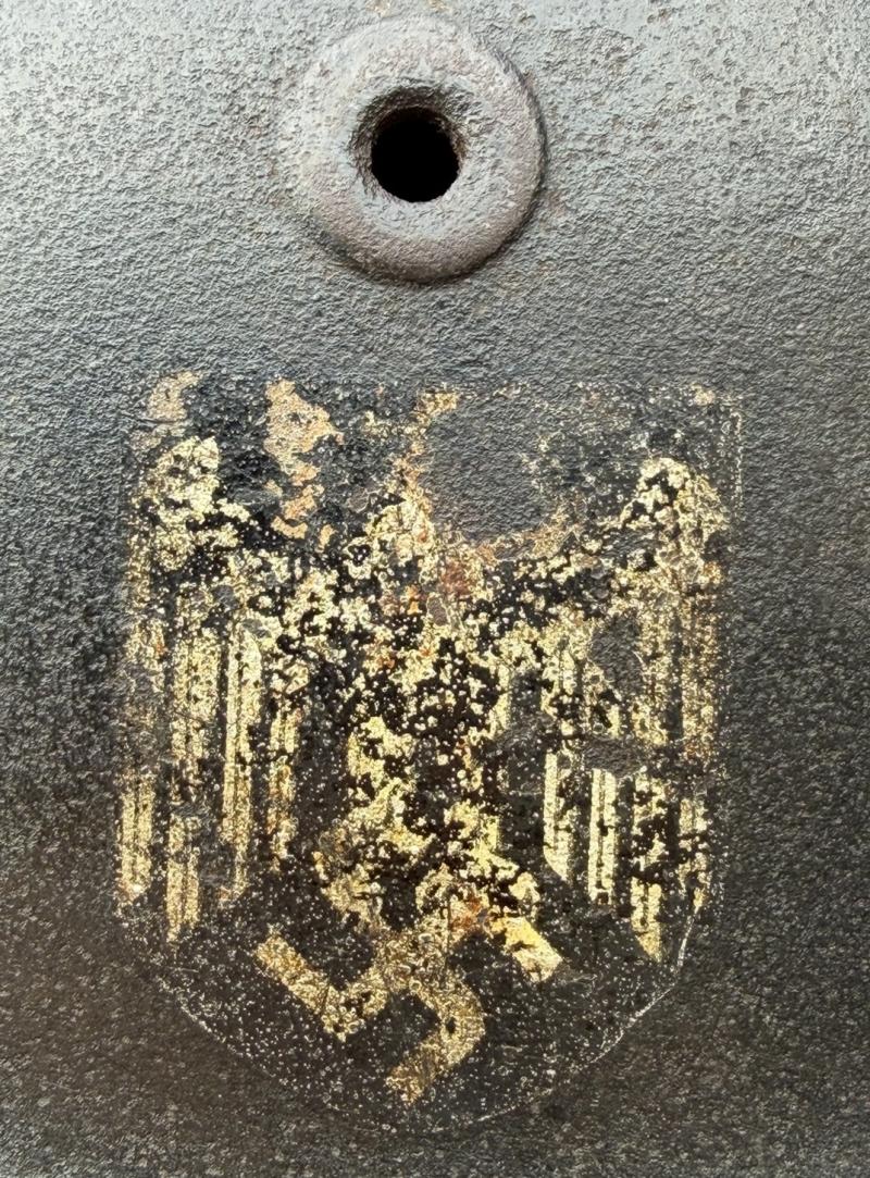 German Heer M42 Single Decal Helmet NS64 1680