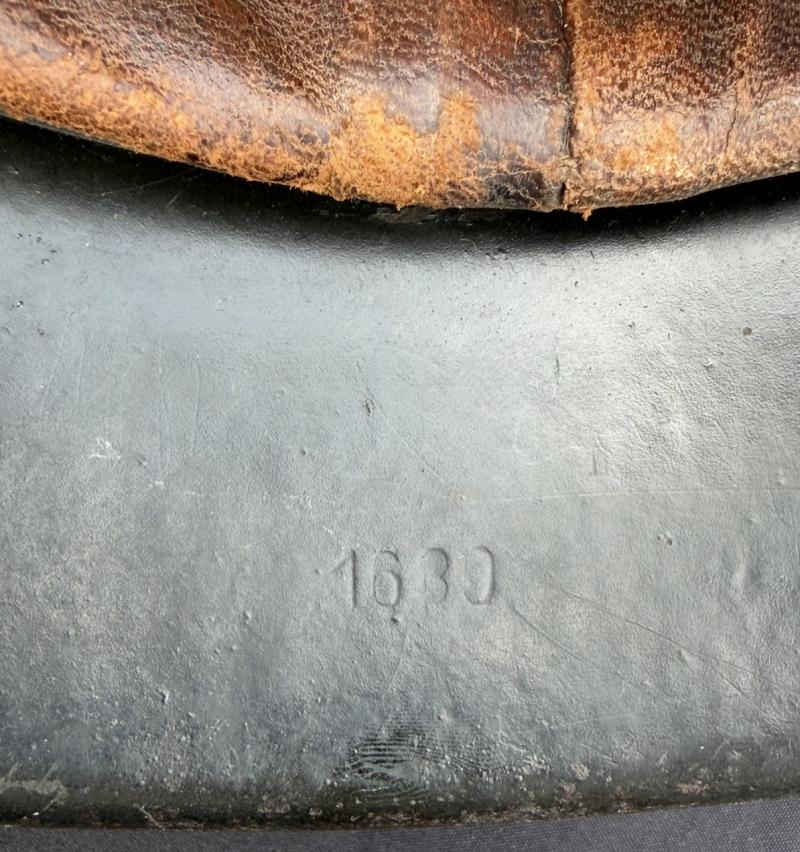 German Heer M42 Single Decal Helmet NS64 1680