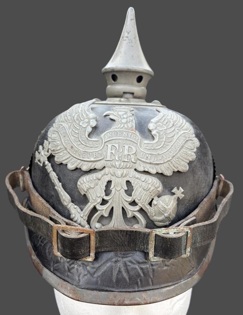 Imperial German Prussian M15 Pickelhaube Helmet