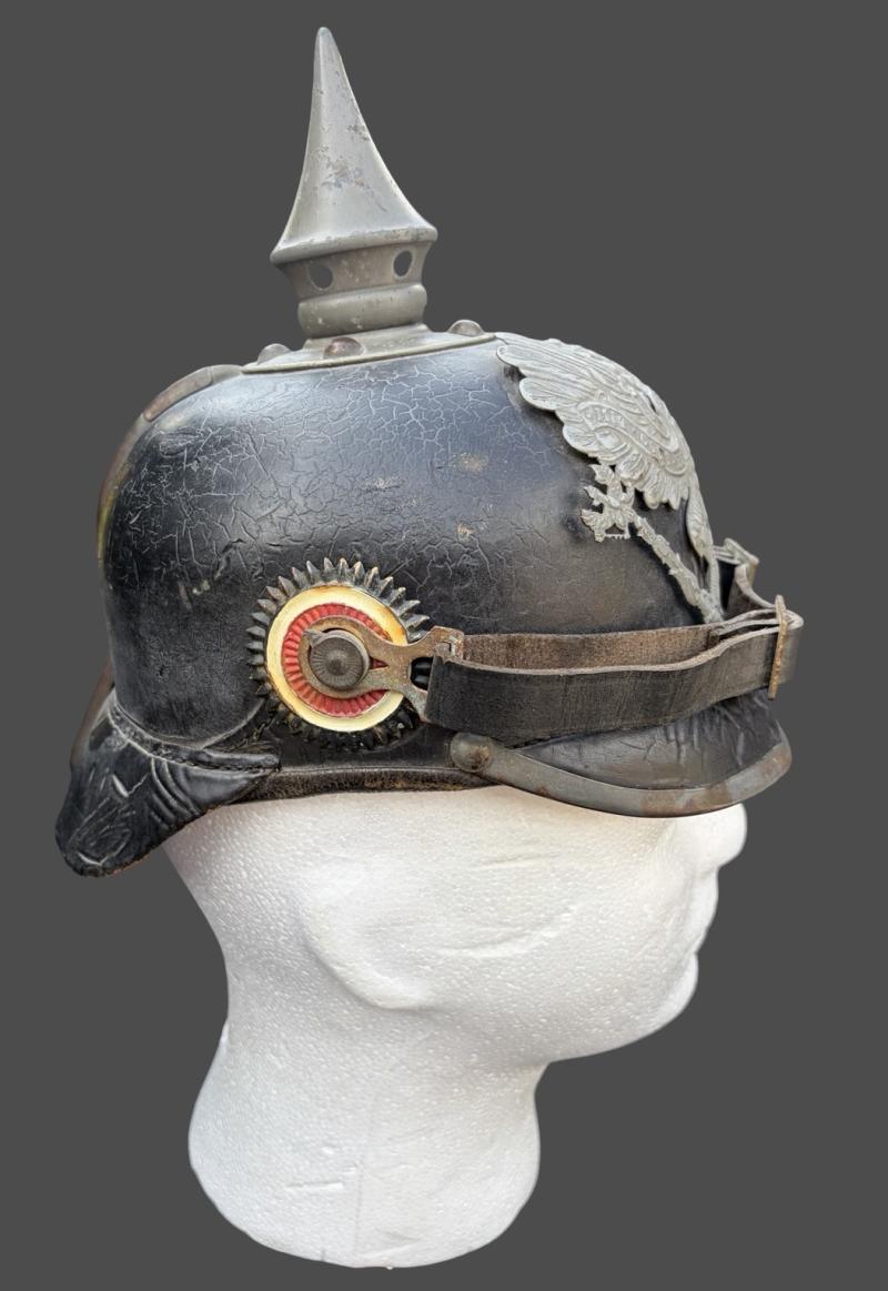 Imperial German Prussian M15 Pickelhaube Helmet