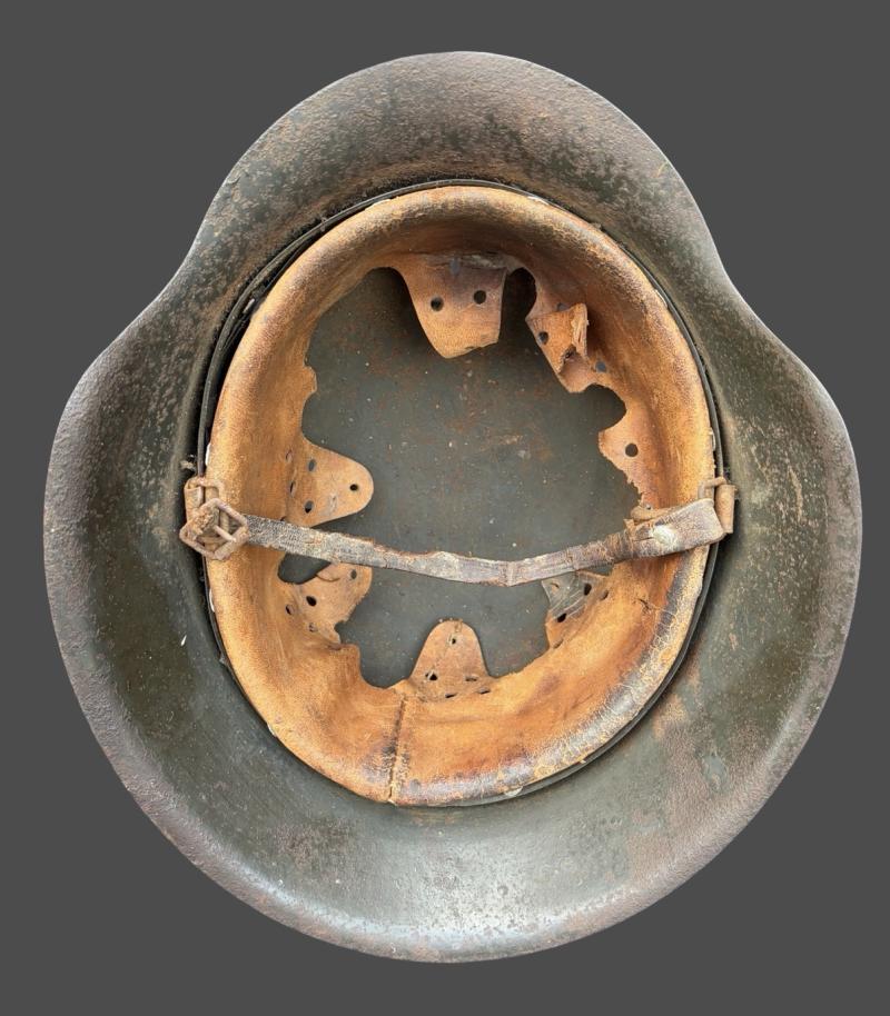 German Army M42 Helmet Single Decal Found Northern France
