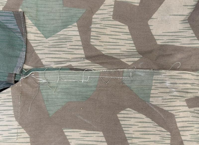 German Army M31 Splintertarn Zeltbahn Krews & Sohn 1942 Marked
