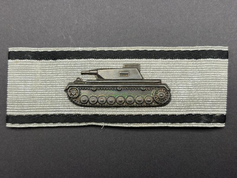 Tank Destruction Badge in Silver Grade