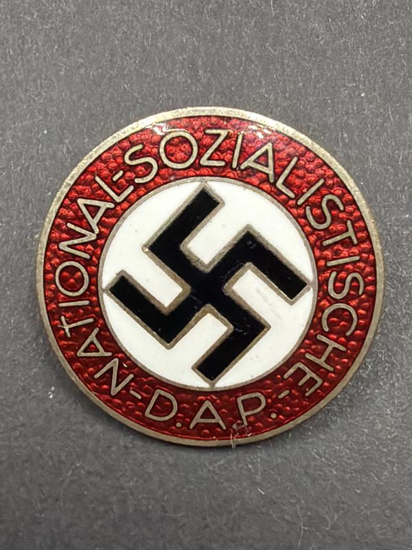 NSDAP Enamel Party Badge M1/8 Ferdinand Wagner