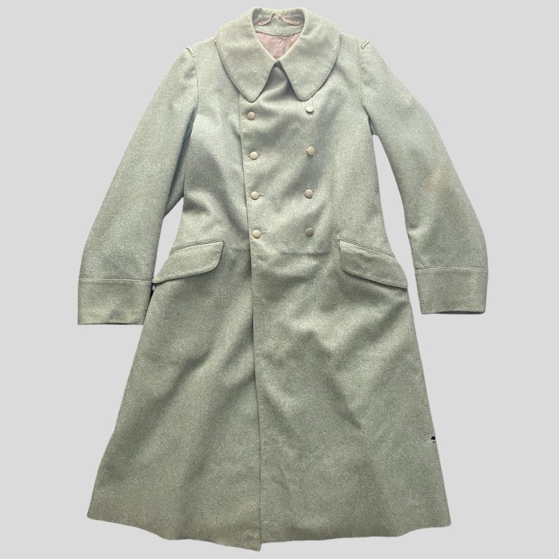 WW2 Dutch Greatcoat Coverted By Wehrmacht