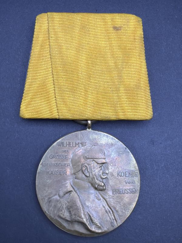 1897 Prussian Centenary Medal Mounted