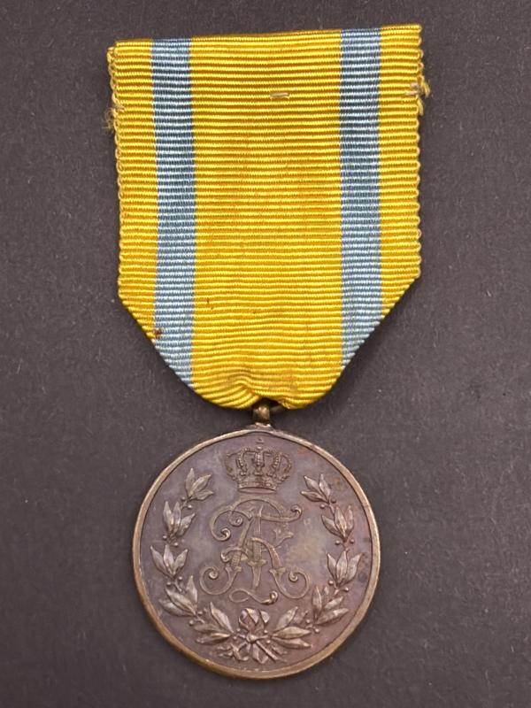 WW1 Imperial German Saxony Friedrich August Medal