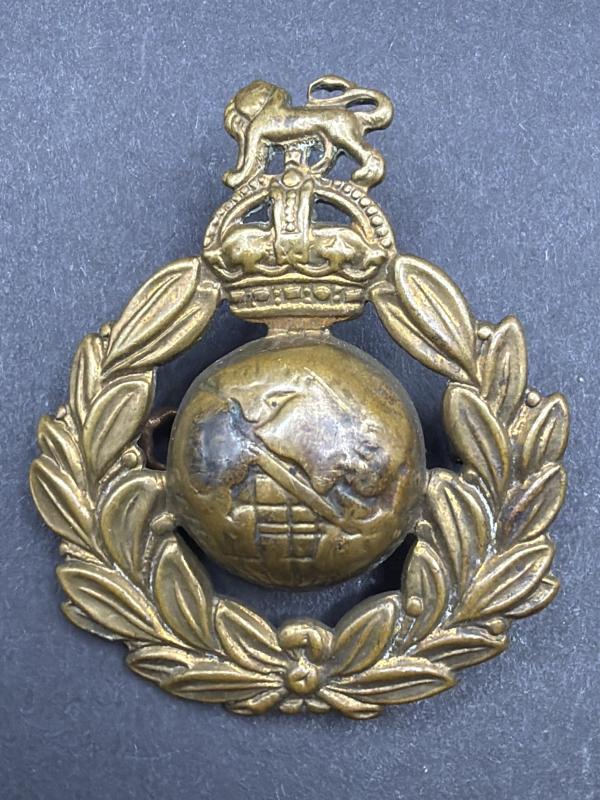 WW2 Royal Marines Cap/ Beret Badge