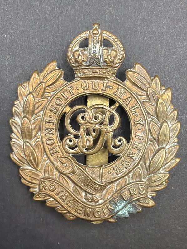 WW1 Royal Engineers Cap Badge