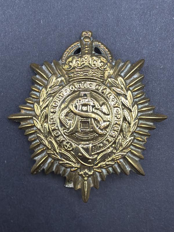 WW1 Non Voided Army Service Corps Cap Badge