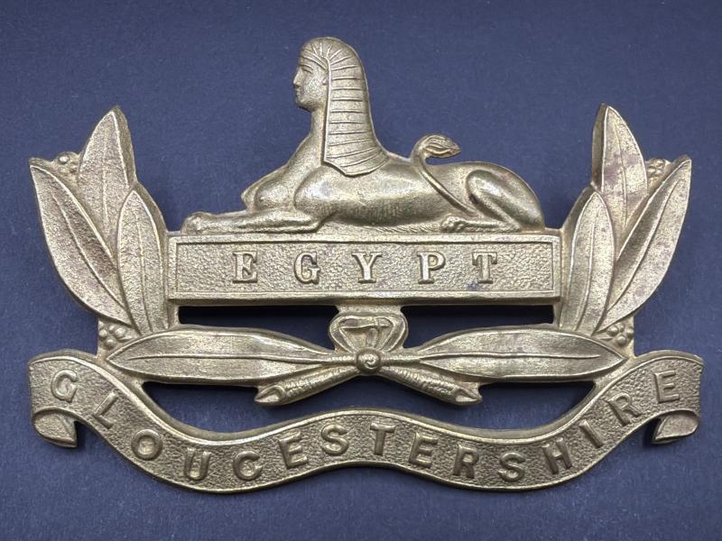 WW1 Period Gloucestershire Regiment Catridge Belt Plate