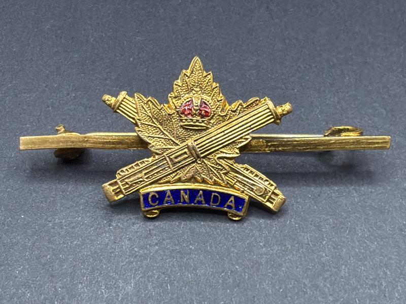 WW1 Canadian Machine Gun Corps Pin Badge