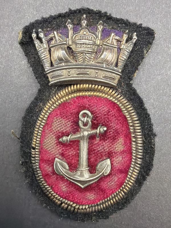 WW2 Merchant Navy Officers Cap Badge