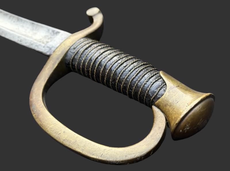 American Civil War Model 1840 Artillery Sabre Made By Ames Manufacturing Company, Chicopee 1862 Dated