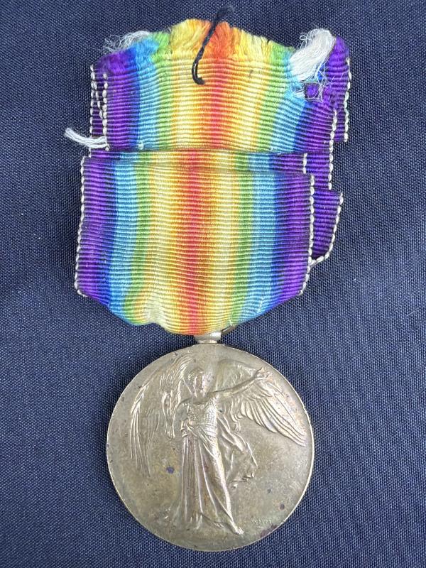 WW1 British Victory Medal PW-1996 Pte.J.Fairlie.Midd’x R.
