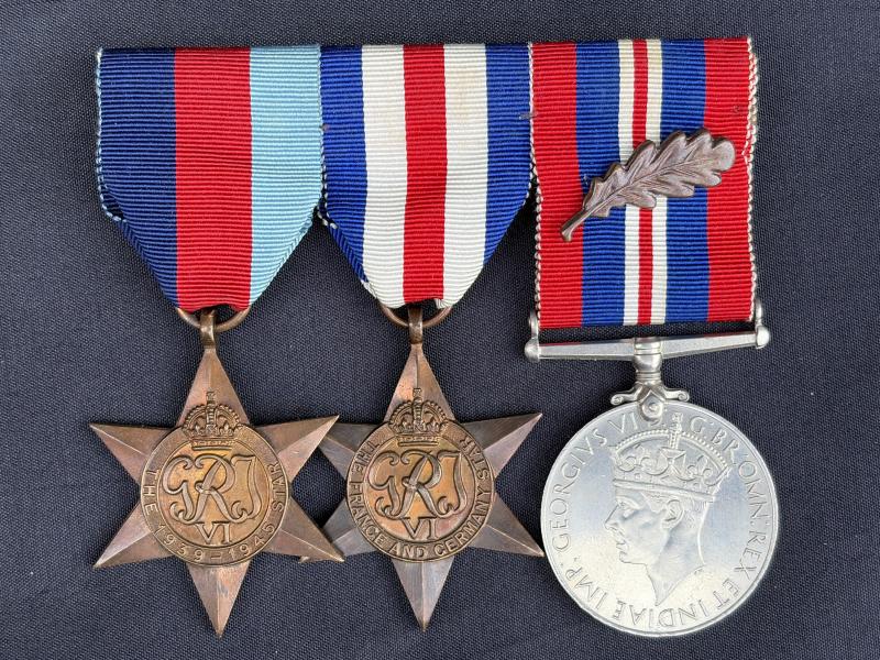 WW2 British Army North Western Europe Operations Medal Group
