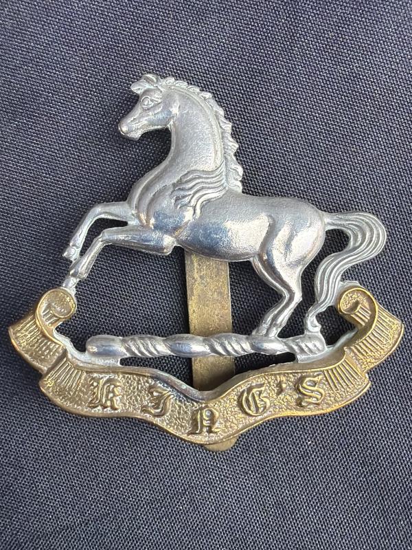 WW1 Bi-Metal The Kings Regiment Cap Badge