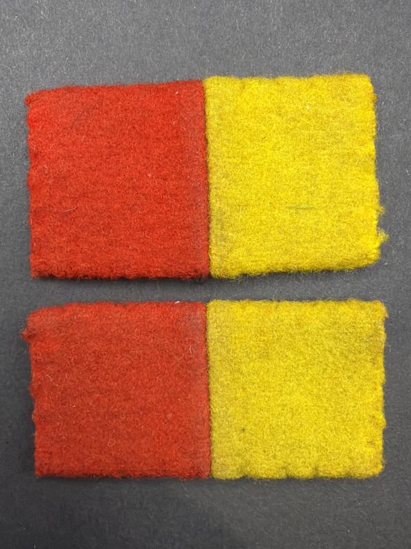 WW2 Suffolk Regiment Battle Dress Flash Insignia