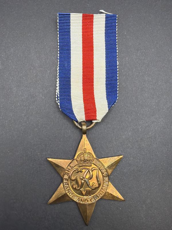 WW2 Issue France & Germany Star Medal