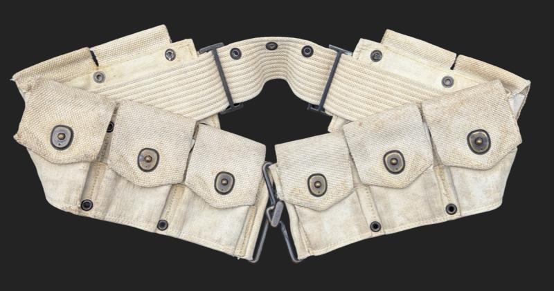 WW1 1918 Dated US Army Springfield 30-06 Ammo Belt