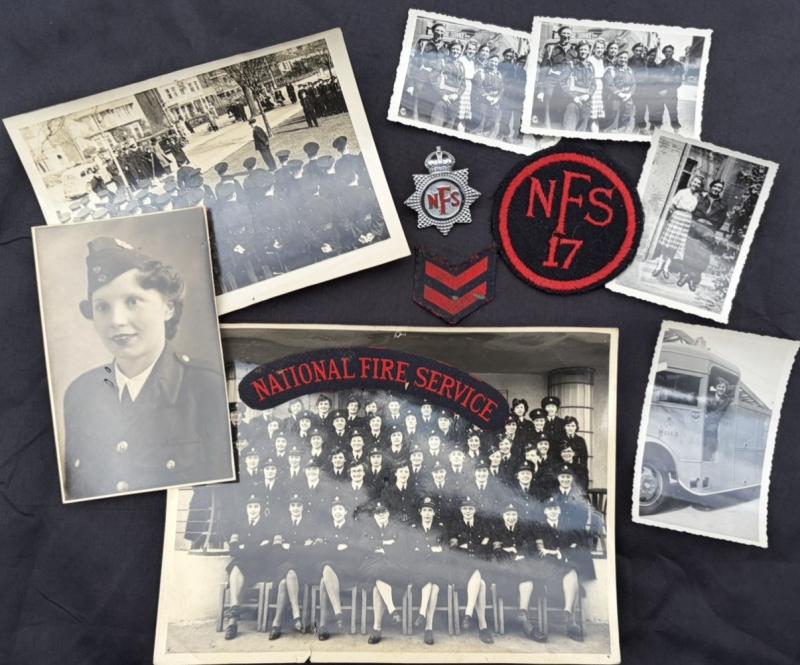 Female National Fire Service Grouping Circa 1942