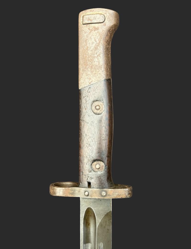 WW2 Belgian Army M1916/24 FN Bayonet & Scabbard