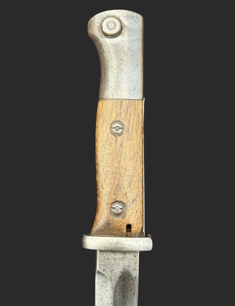WW1 German Army S84/98 Bayonet 1918 Dated