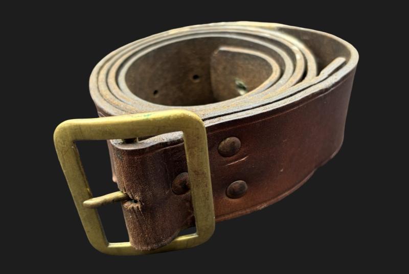 WW2 1940 Dated Pattern 1903 Leather Belt 110cm