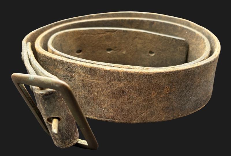 WW1 1915 Dated 1903 Pattern Brown Leather Belt 105cm