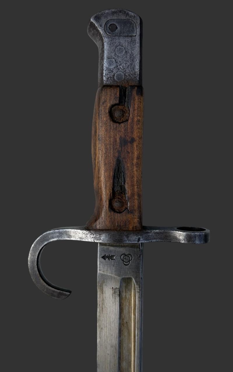 WW2 Japanese Army Type 30 Arisaka Rifle Bayonet & Scabbard