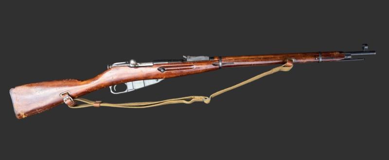 1942 Soviet Mosin Nagant M1891 Deactivated Bolt Action Service Rifle