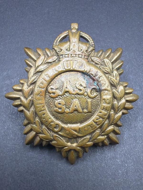WW2 South African Service Corps Cap Badge
