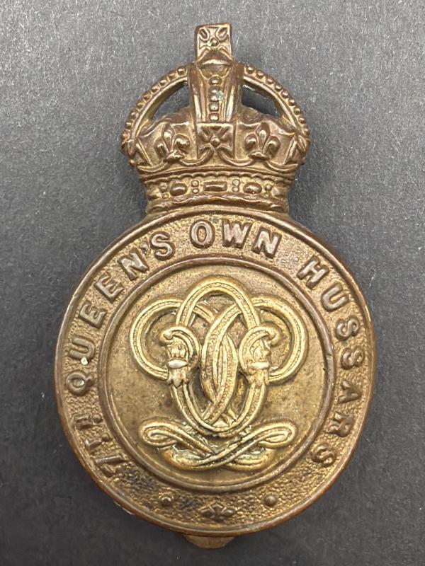 WW1 Queens Own Hussars Cap Badge