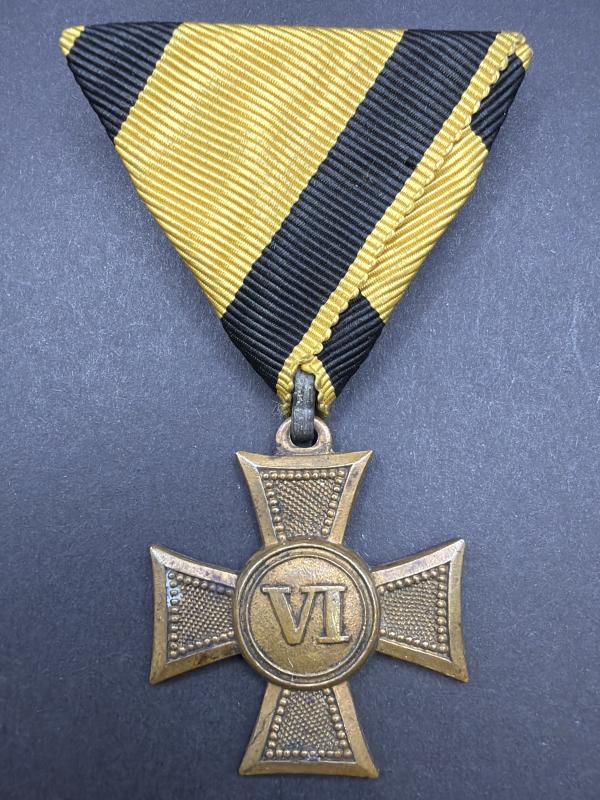 WW1 Austrian Hungarian Six Year Army Service Medal
