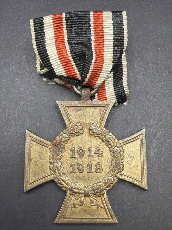 WW1 Non Combatant Hindenburg Cross Medal