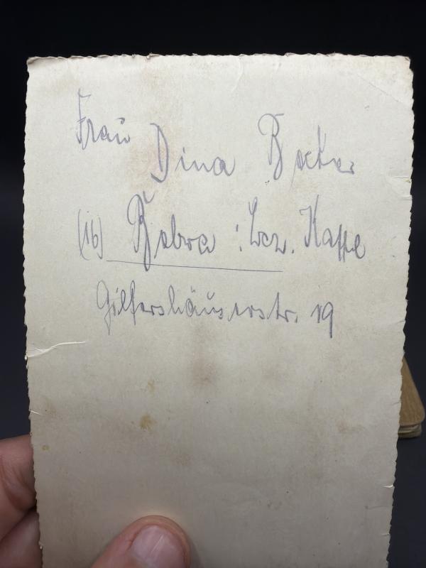 German Army Soldbuch Unteroffizier Heinrich Becker Gren.Regt.57 9th Infantry Division