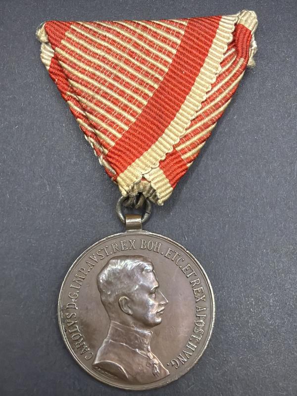 WW1 Austrian Bravery Medal in Bronze