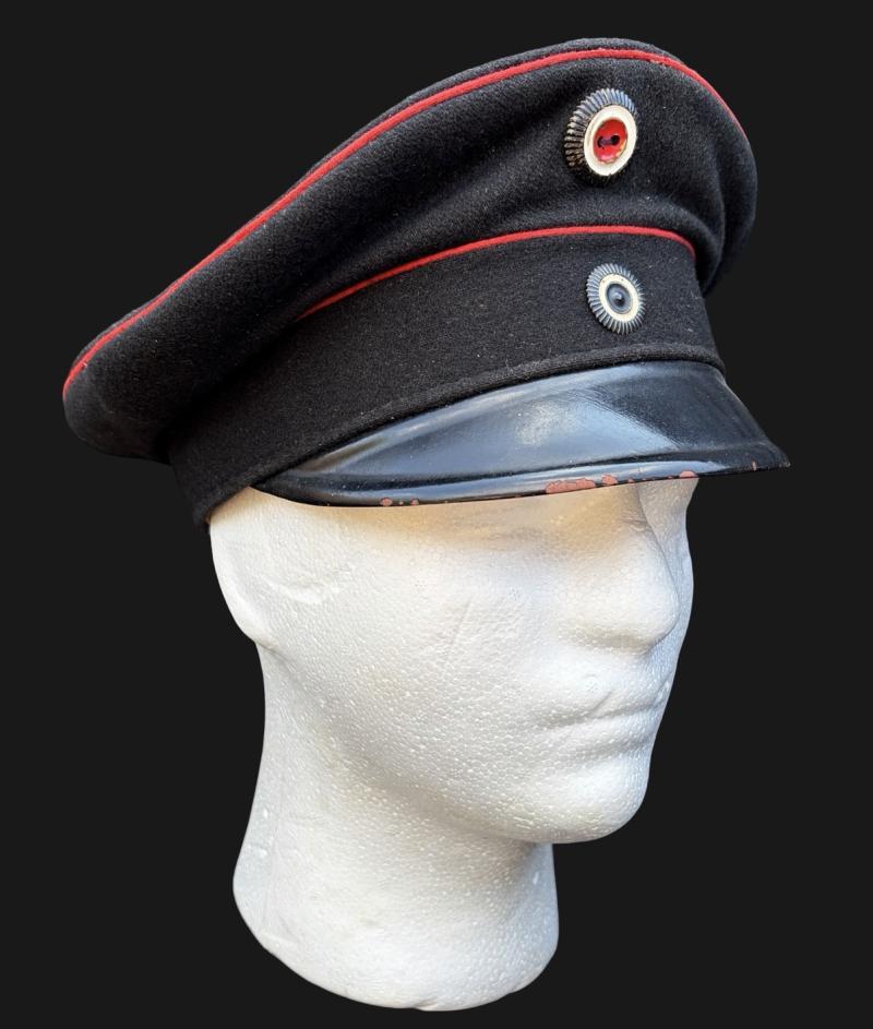 WW1 Imperial Prussian State Enlisted Ranks Visor Cap