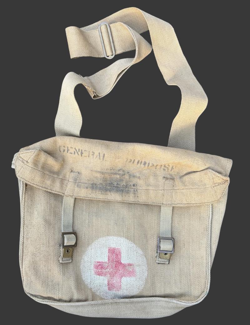 WW2 British Army First Aid Shell Dressing Bag