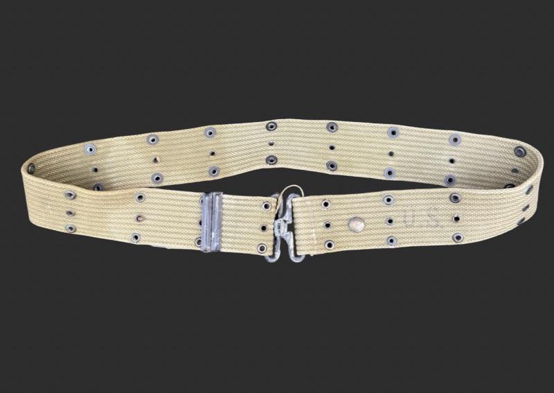 WW2 US Army Canvas Belt Dated 1944
