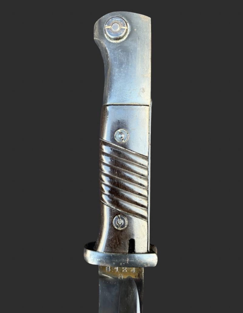 German K98K Bayonet & Scabbard Matching Berg & Co 8194 1939