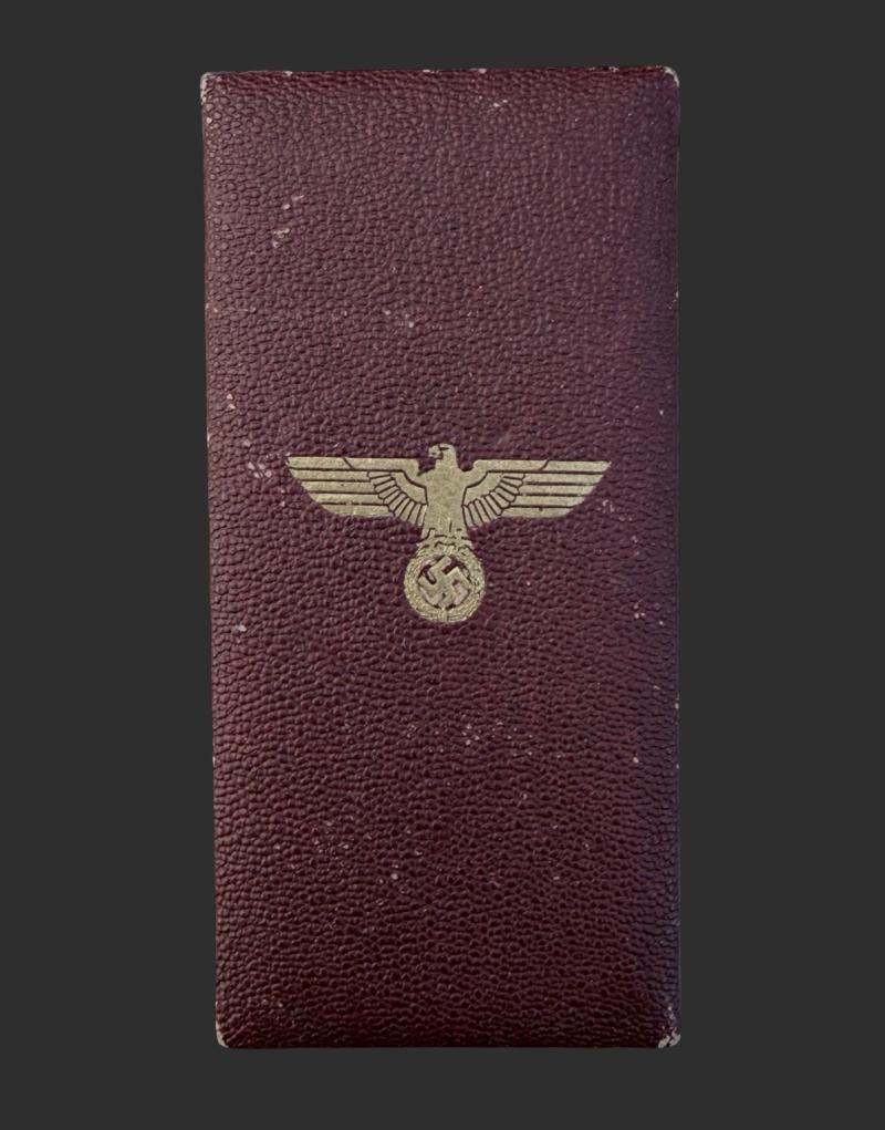 1.Oktober 1938 Medal & Citation San.Feldwebel Siegfried Teich Inf.Rgt.10/ 14th Motorised Infantry Division