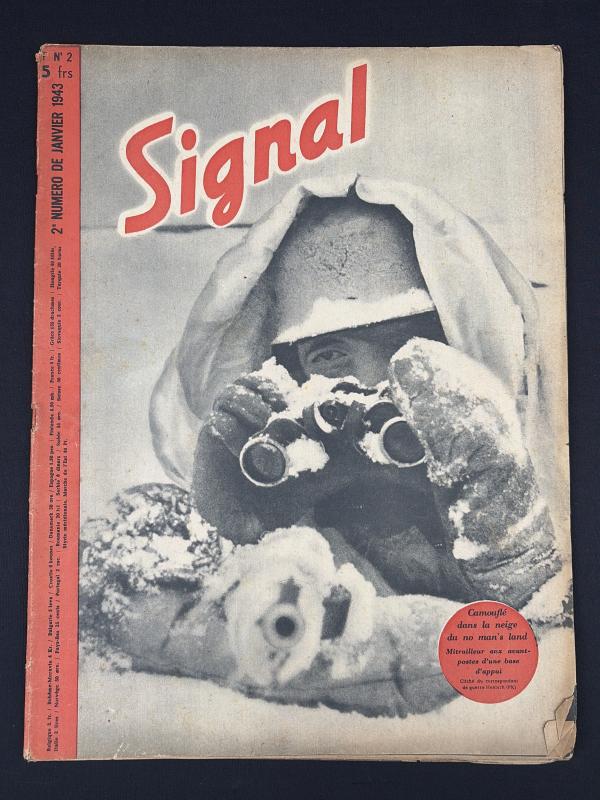 French Text Signal Magazine Number 2 January 1943
