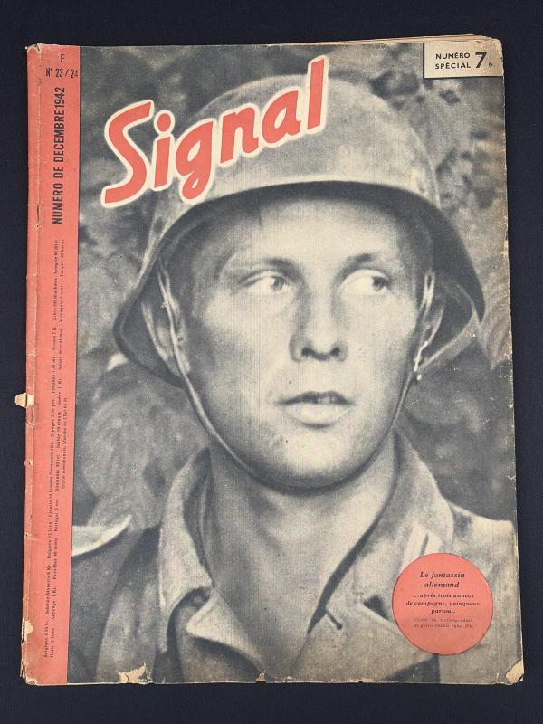French Text Signal Magazine Special Edition December 1942