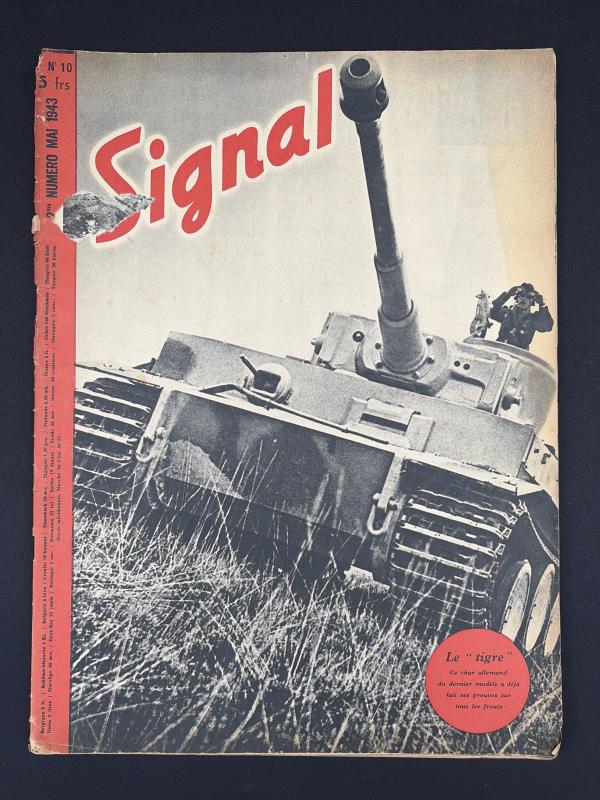 French Text Signal Magazine Number 2 May 1943 Tiger I