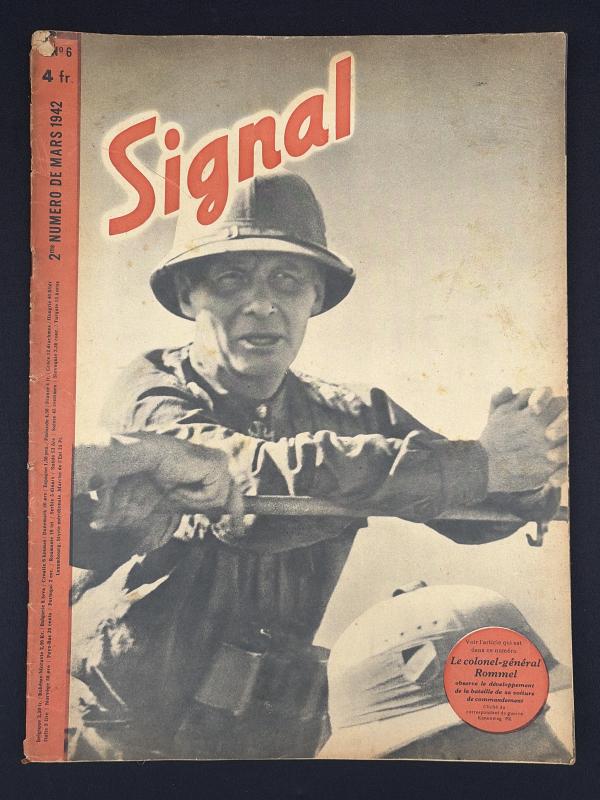 French Text Signal Magazine Number 2 March 1942 Erwin Rommel