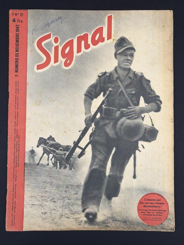 French Text Signal Magazine Number 1 November 1942