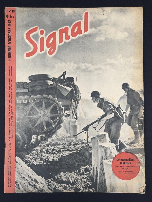 French Text Signal Magazine Number 1 October 1942