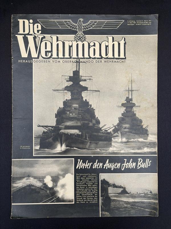 German Text Die Wehrmacht Magazine Number 6 March 1942