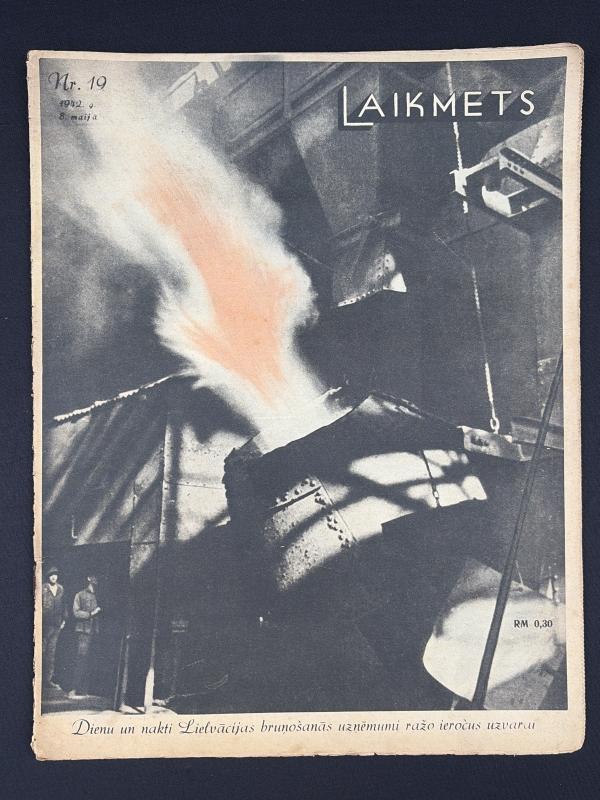 Latvian Text Laikmets Magazine Nr.19 May 1942